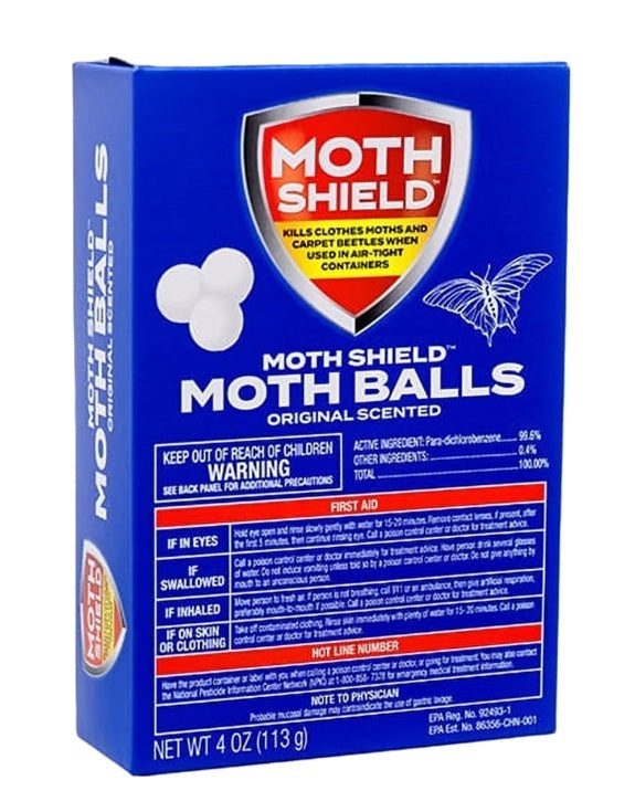 MOTH SHIELD BALLS ORIGINAL 4oz 24CT