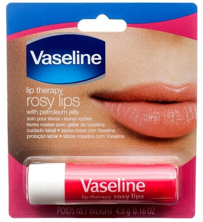 LIP THERAPY VASELINE LIP BALM ROSY LIPS 48gr PK12 / UOM C24