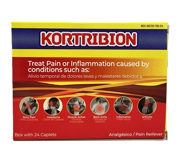 OPMX KORTRIBION ANALGESICO 24CT PK3 / UOM C12