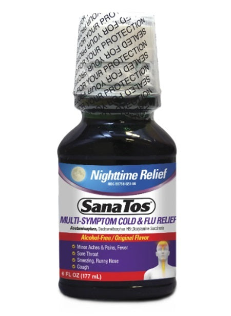 SANATOS JARABE NOCHE ANISE 6oz PK3 / UOM C12