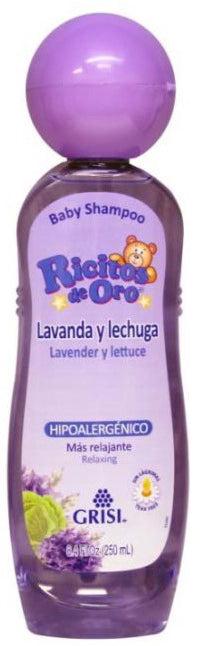 RICITOS DE ORO LAVENDER SHAMPOO 8.45OZ PK6 / UOM C24