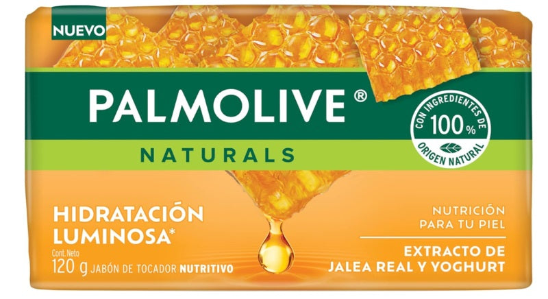 JABON PALMOLIVE JALEA Y YOGURT SENSACION NUTRITIVA 120GR PK12 / UOM M72