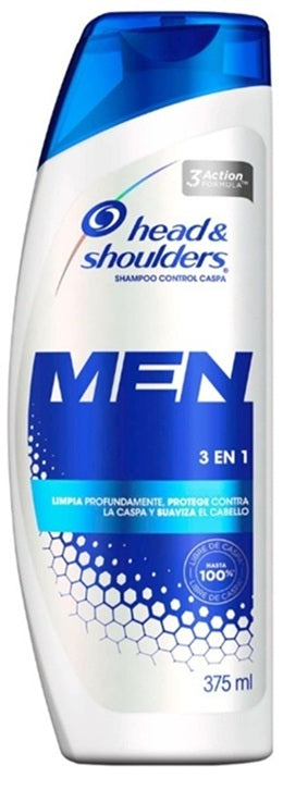 HEAD & SHOULDERS MEN 3 IN 1 375ML PK6 / UOM C12