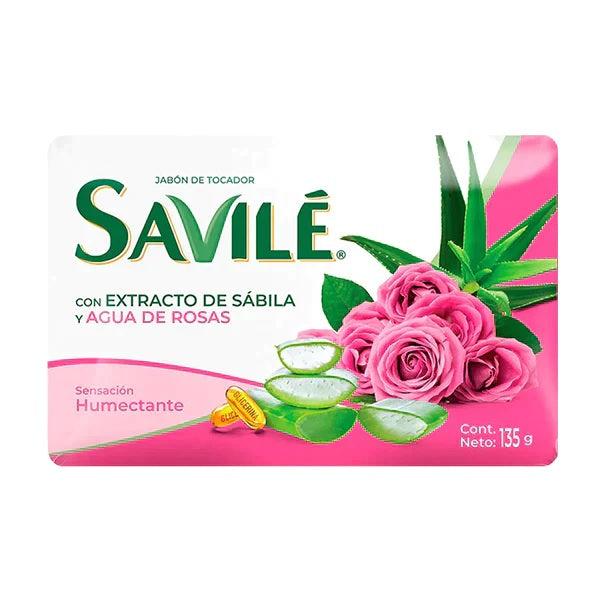 SAVILE JABON AGUA DE ROSAS 135G -PK6 / UOM M72