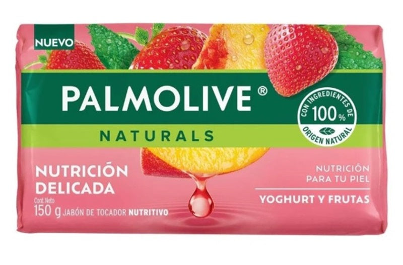 JABON PALMOLIVE YOGURT SUAVIDAD RADIANTE 150GR PK12 / UOM M72