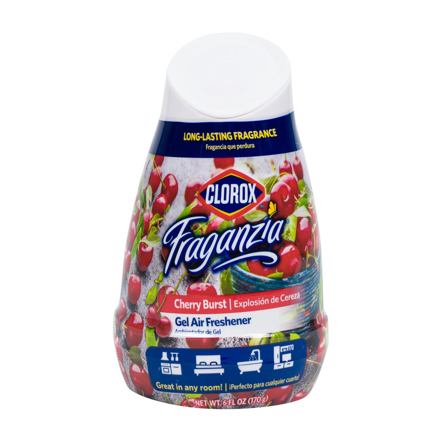 CLOROX FRAGANZIA AIR FRESHENER CHERRY BURST 6oz C12
