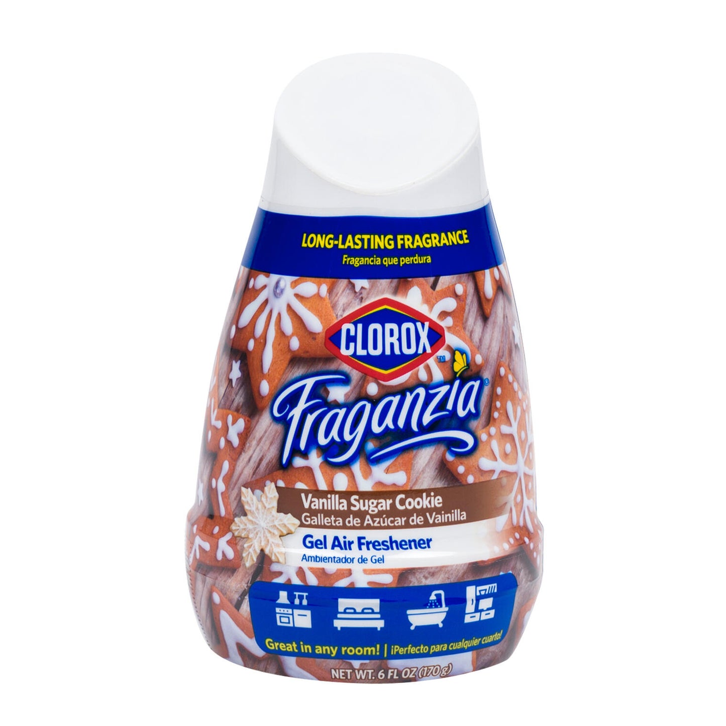CLOROX FRAGANZIA AIR FRESHENER VANILLA SUGAR COOKIE 6oz C12
