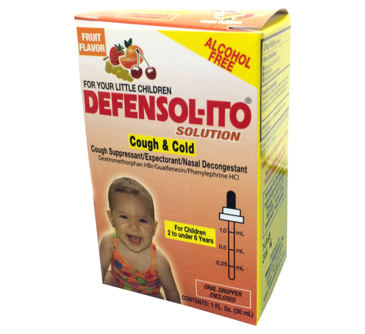 Defensol-ito Fruit Flavor Infants Cough 1 oz fl - Jarabe para la TOS Infantil