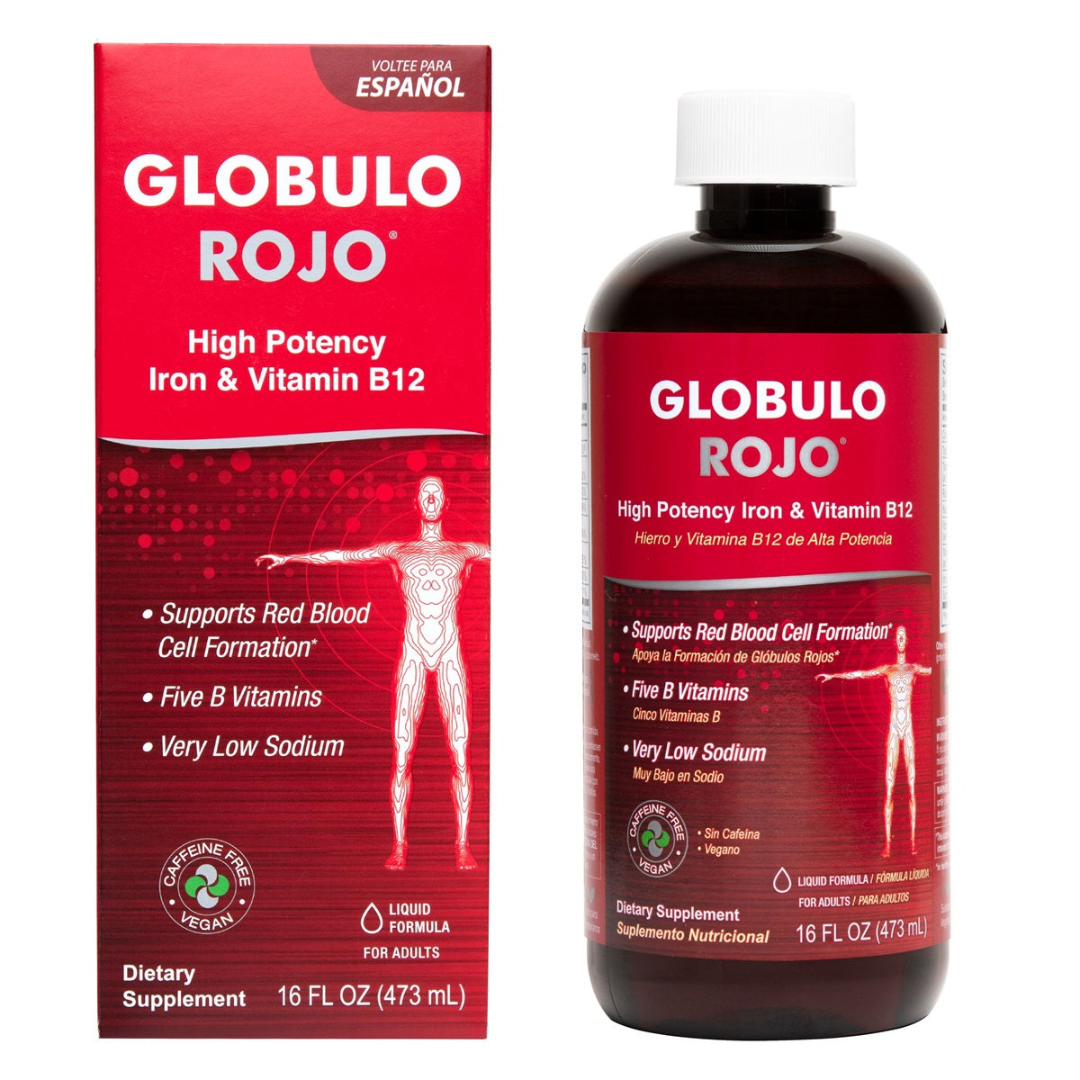 GLOBULO ROJO JARABE 16 FL. OZ. PK3 / UOM C12