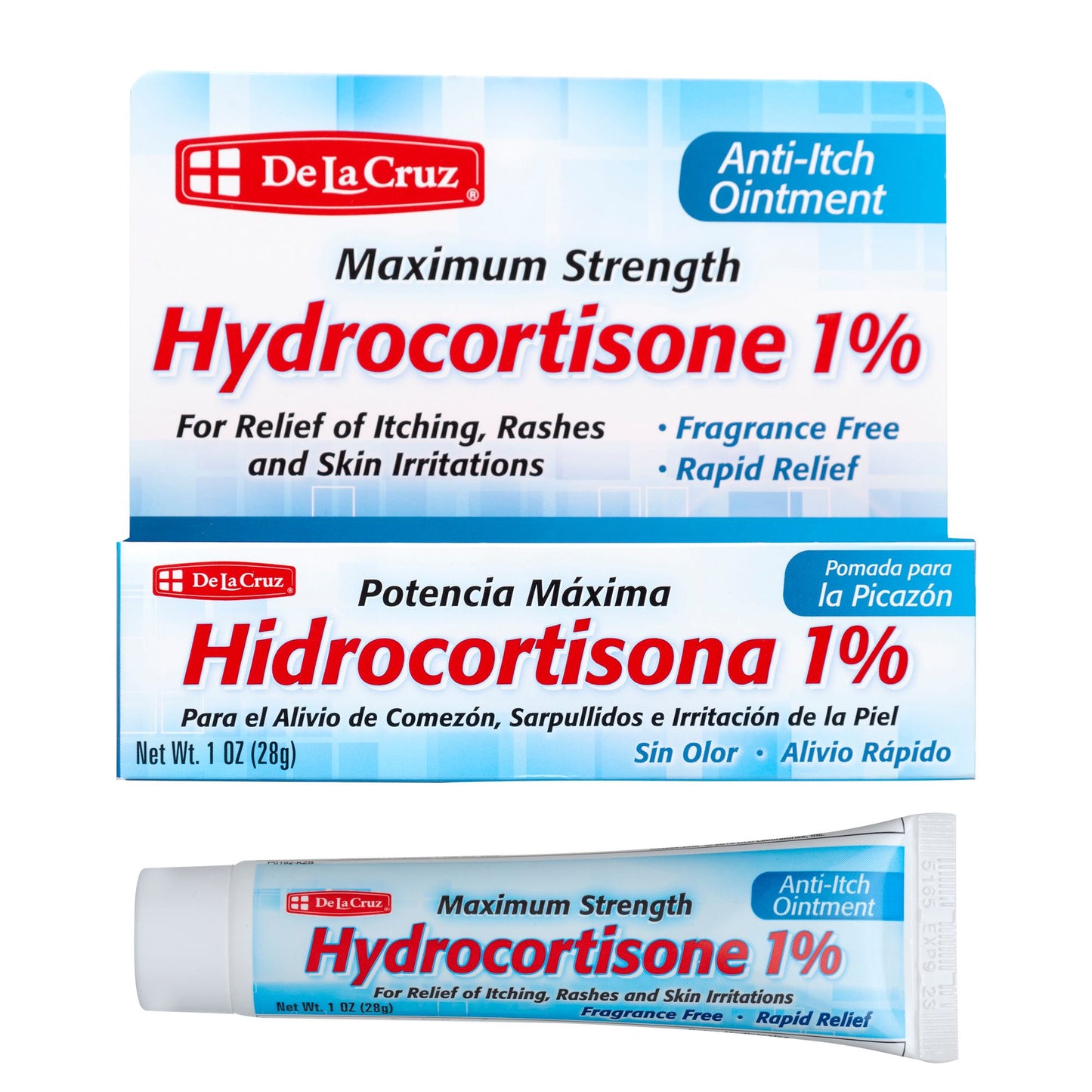 DLC CREMA HIDROCORTISONA 1 % 1OZ. PK6 / UOM C12