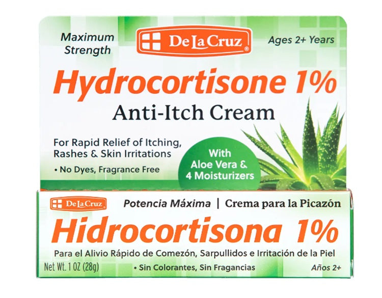 DLC HIDROCORTISONA CON ALOE 1% 1oz PK6 / UOM C12