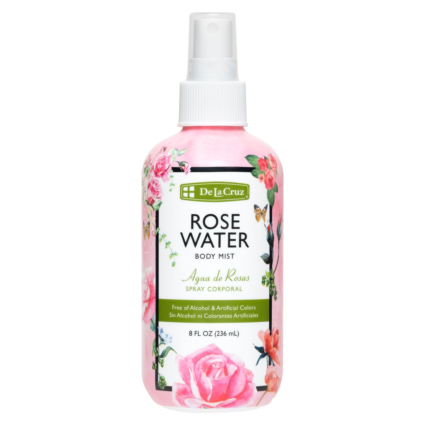 DLC AGUA DE ROSAS SPRAY 8 FL. OZ. PK6 / UOM M72