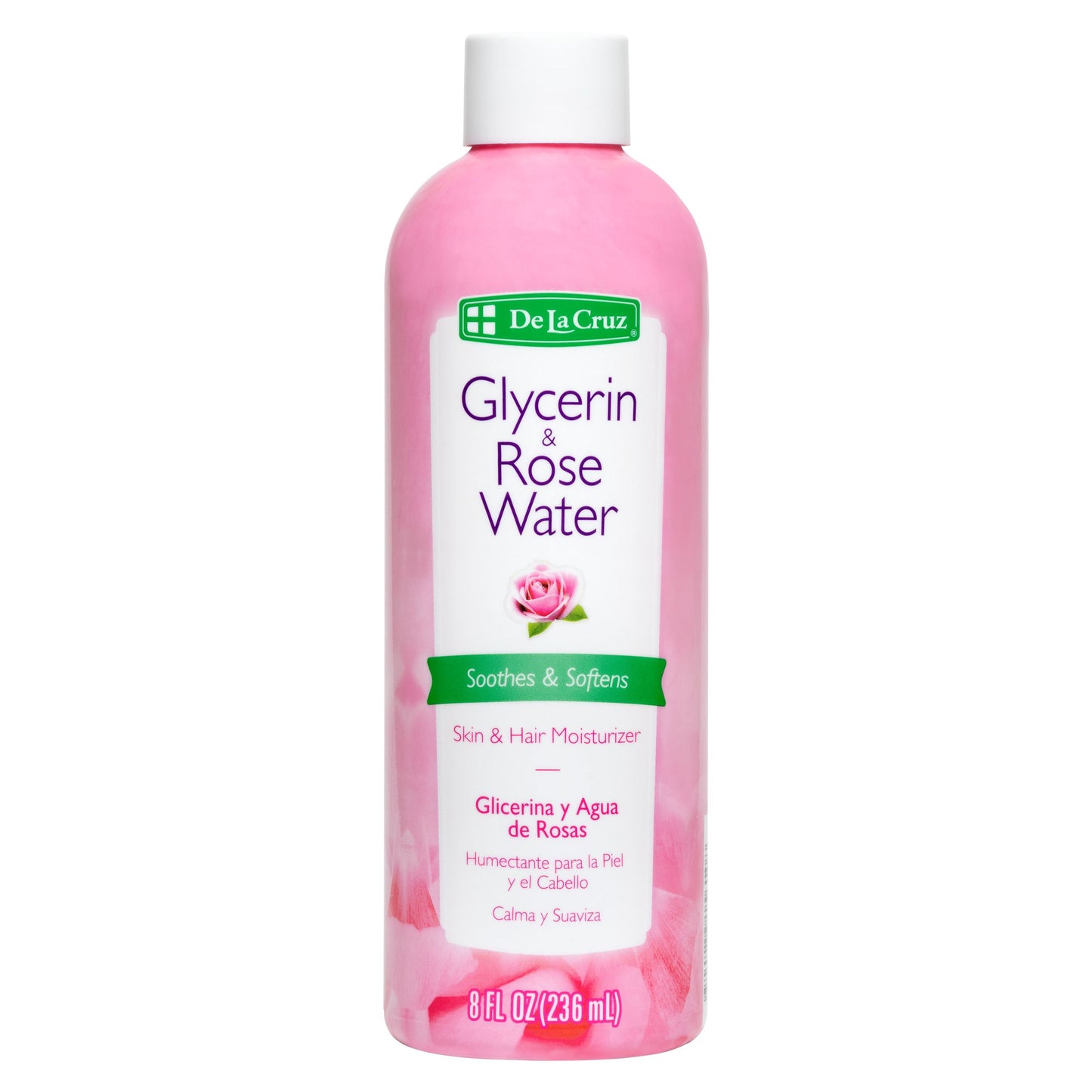 DLC GLICERINA Y AGUA DE ROSAS 8 FL. OZ. PK6 / UOM C12