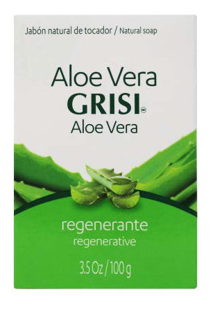 GRISI BAR SOAP ALOE VERA 3.5oz PK6 / UOM M144