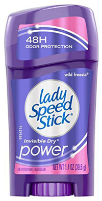 LADY SPEED STICK INV DRY AP-DEO WILD FREESIA 1.4 OZ PK6 / UOM C12