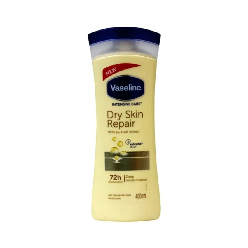 VASELINE BODY LOTION DRY SKIN REPAIR 400ML PK3 / UOM C48