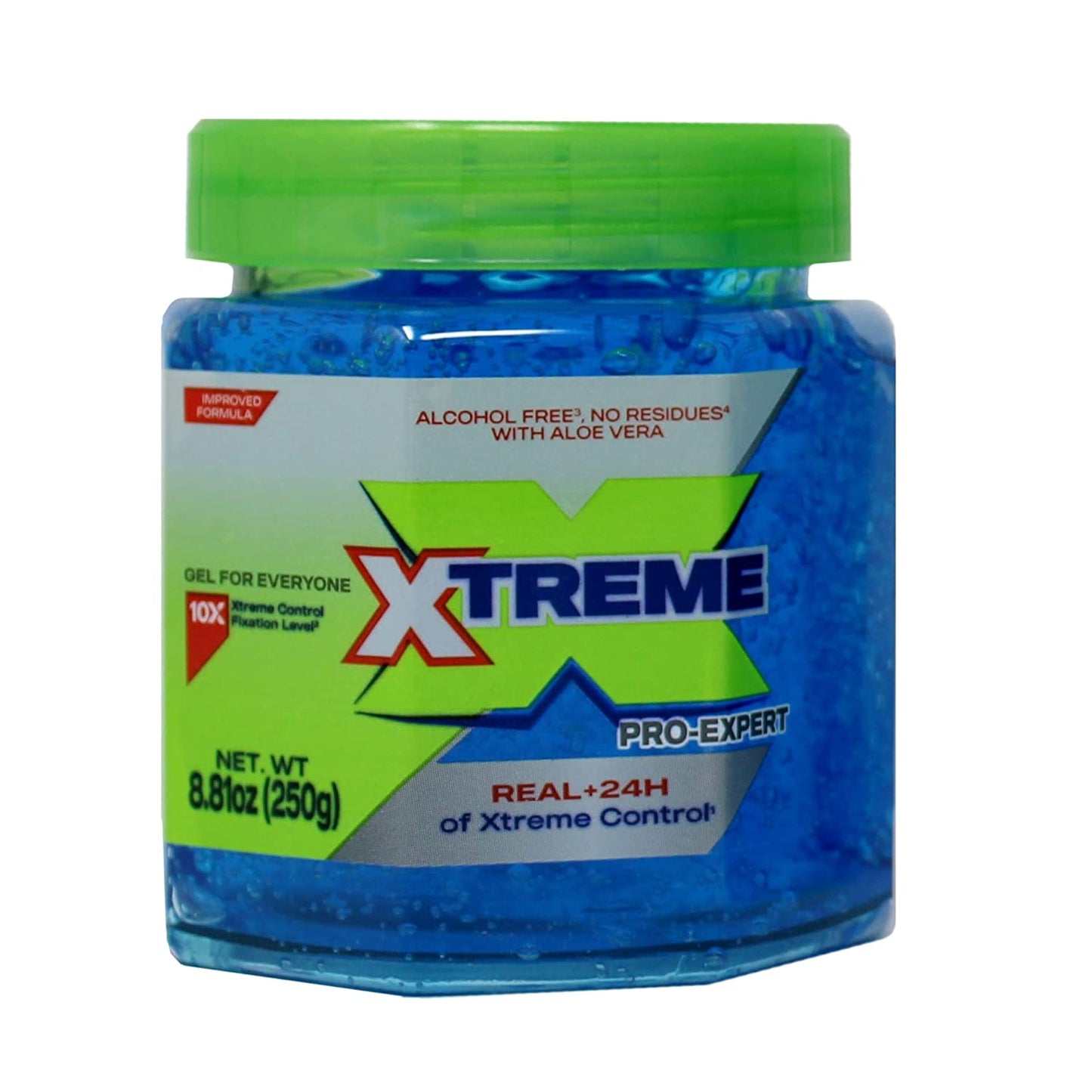 XTREME STYLING GEL BLUE 8.8 OZ PK6 / UOM C24