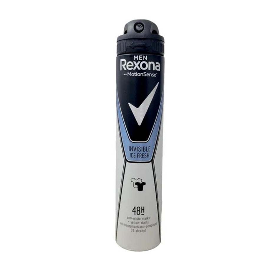 REXONA SPRAY MEN INVISIBLE ICE FRESH 200 ML C6 /UOM C6