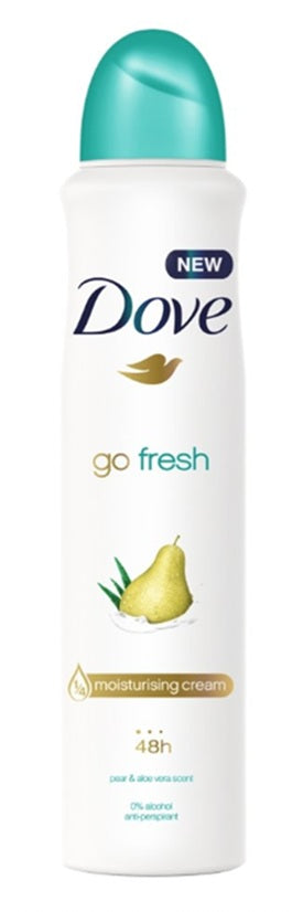 DOVE SPRAY 250ML PEAR & ALOE C6 / UOM C6