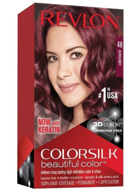 REVLON HAIR COLOR #48 BURGUNDY PK6 / UOM C12