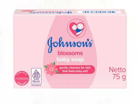 JOHNSON & JOHNSON BLOSSOM BABY SOAP 75gr PK12 / UOM M96