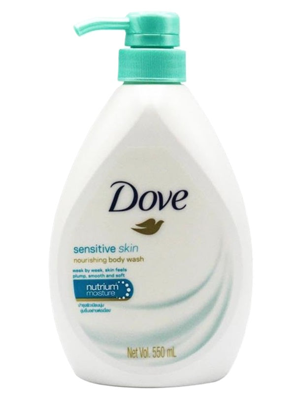 DOVE BODY WASH SENSITIVE SKIN 550ml PK6 / UOM C12
