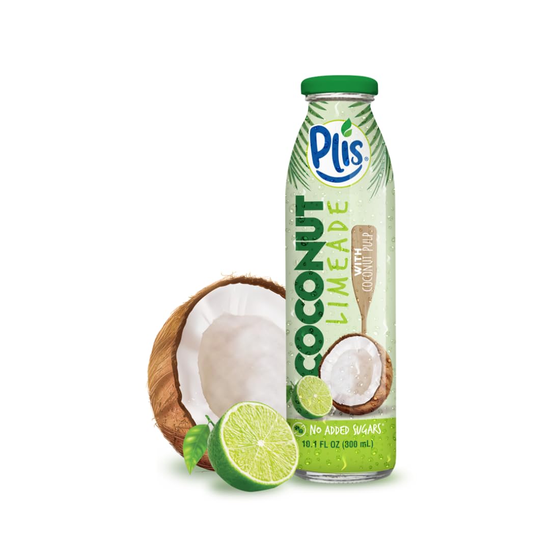 RICKY JOY PLIS COCONUT WITH PULP LIMEADE 10.1oz-C12