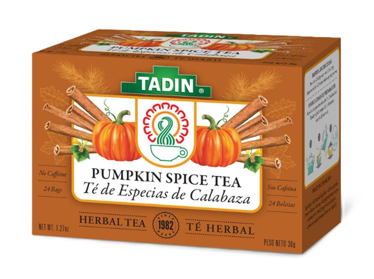 TADIN TEA PUMPKING SPICE 24CT PK6 / UOM M144