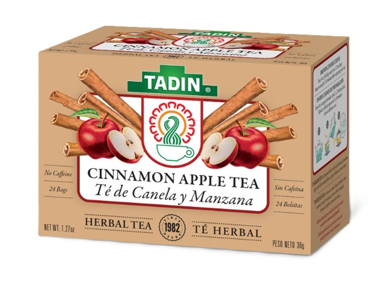 TADIN TEA CANELA MANZANA 24CT PK6 / UOM C144