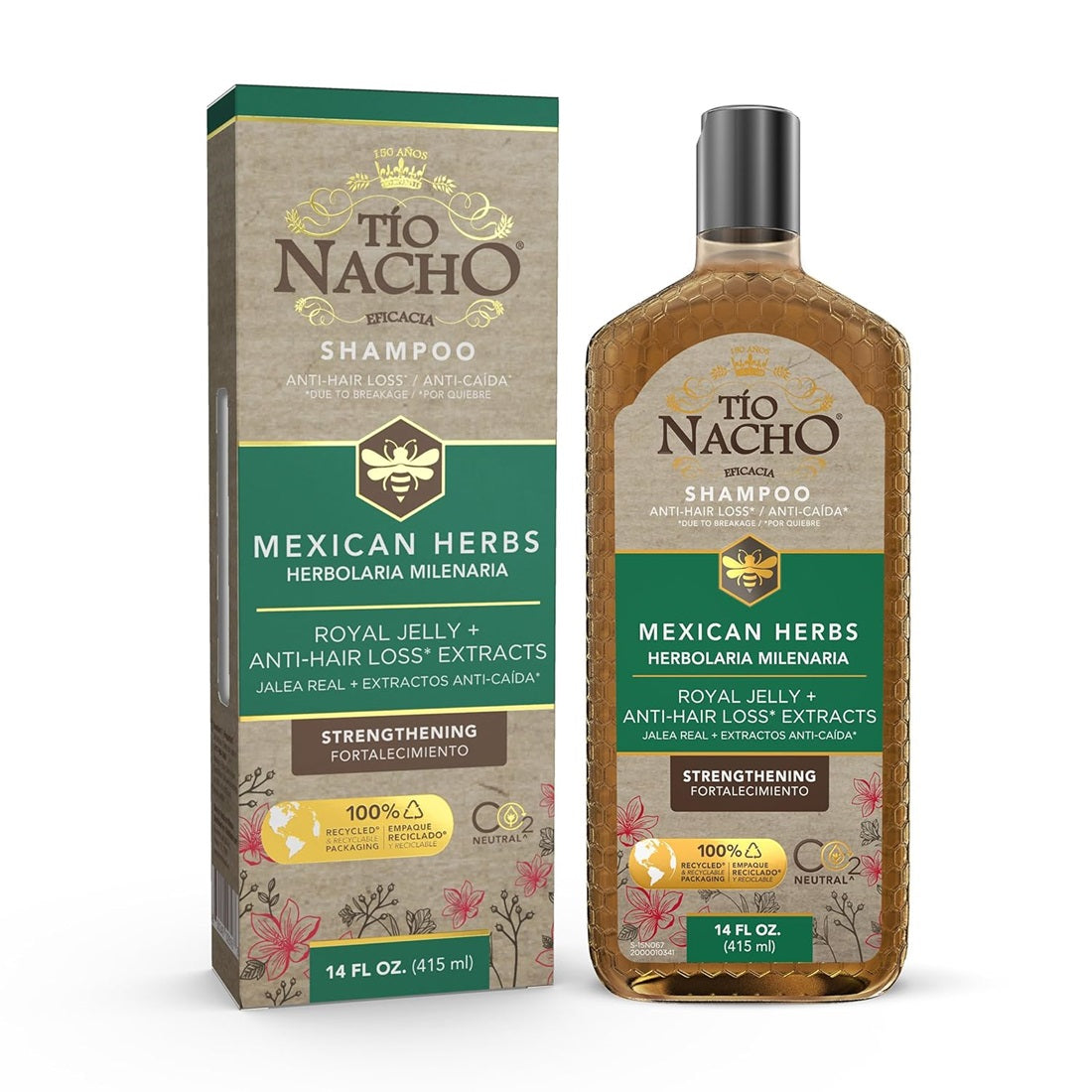 TIO NACHO SHAMPOO HERBAL 14oz PK3 / UOM C12