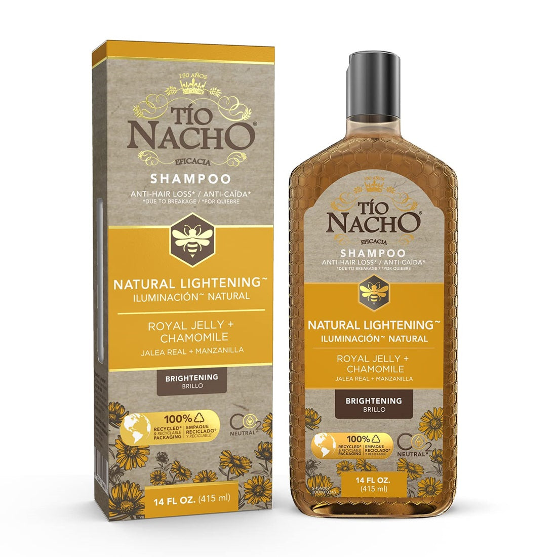 TIO NACHO SHAMPOO LIGHTENING 14oz PK3 / UOM C12