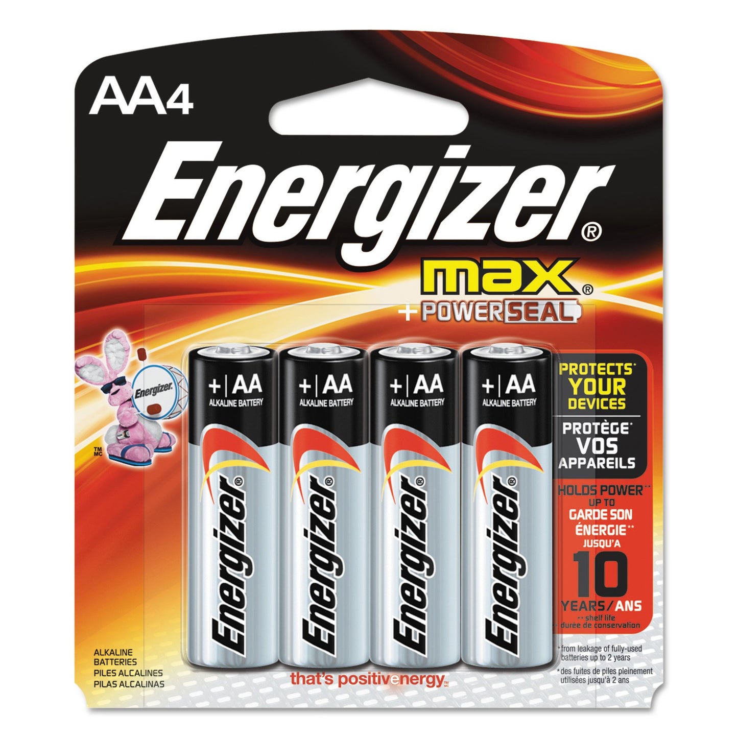 ENERGIZER MAX AA-4 DISPLAY CT / UOM DSP
