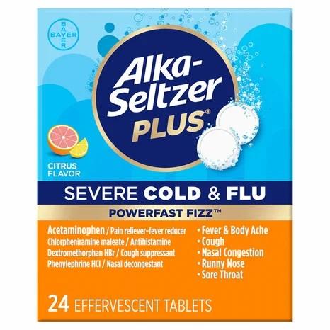 ALKA PLUS 24 S FLU&COLD SEV. DISPLAY / UOM DSP