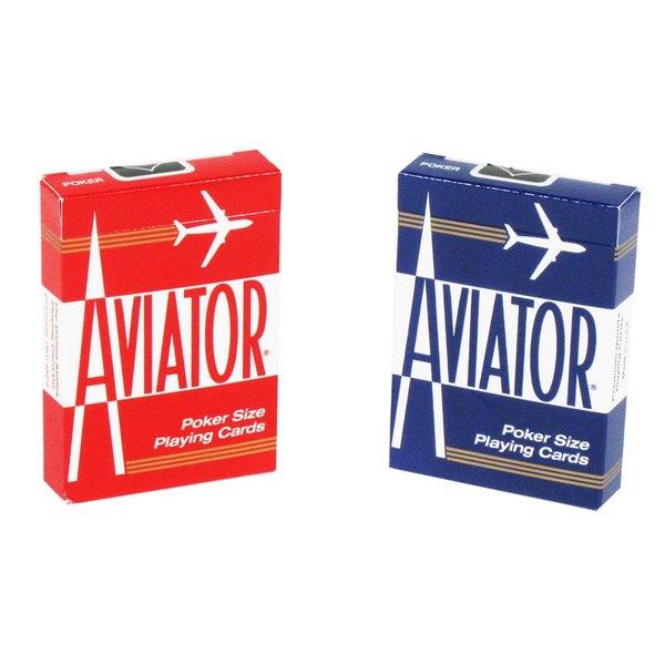 AVIATOR PLAYING CARDS DISPLAY / UOM DSP