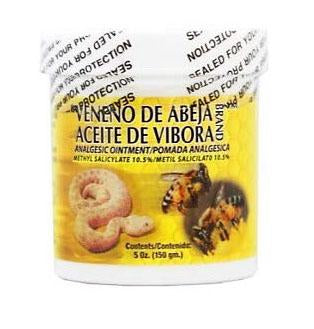 VENENO DE ABEJA ACEITE DE VIBORA ANALGESIC OINTMENT 5oz 4PK / UOM C32