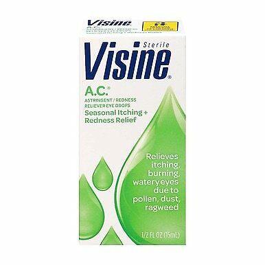 VISINE ALLERGY (SEASONAL) 0.5 OZ PK3 / UOM C12