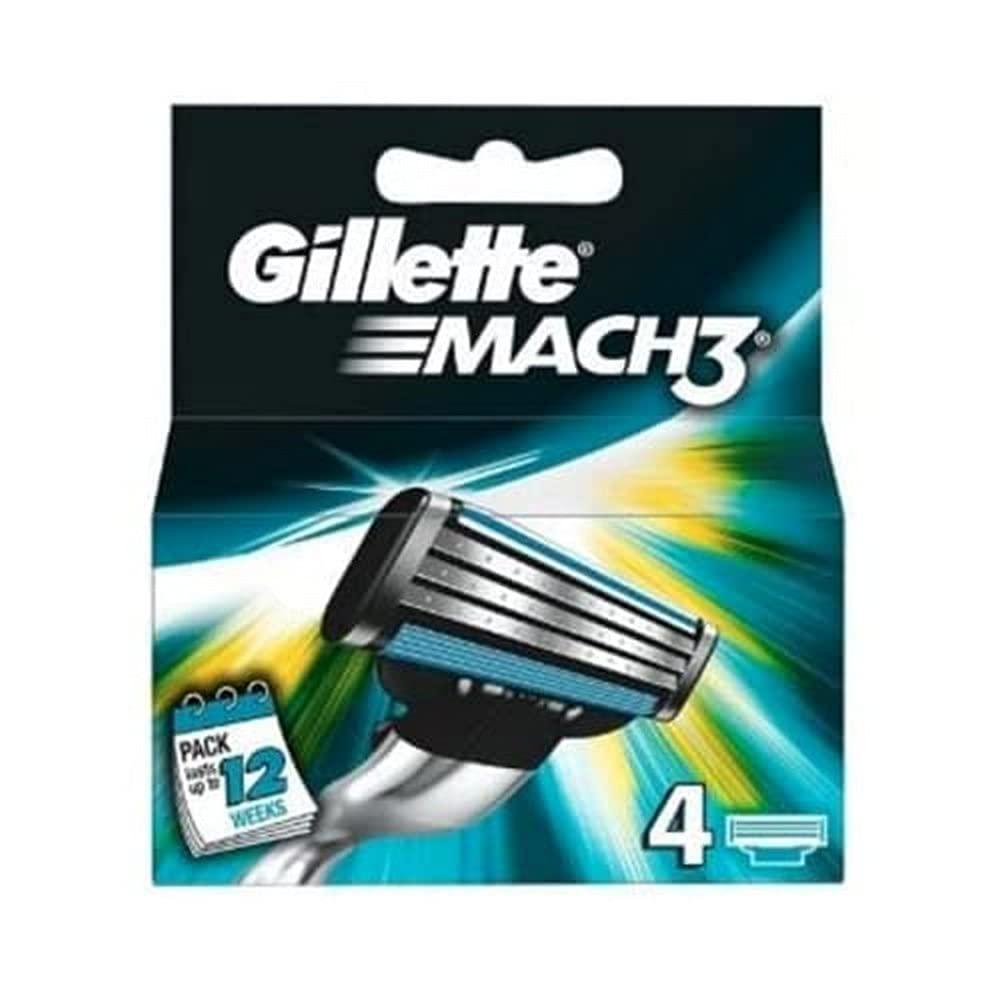 GILLETTE MACH 3 BLADES 4'S BOX PK6 / UOM C12