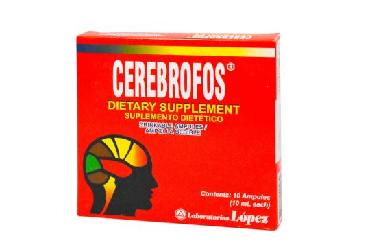 CEREBROFOS 10 VIALES PK3 / UOM M86