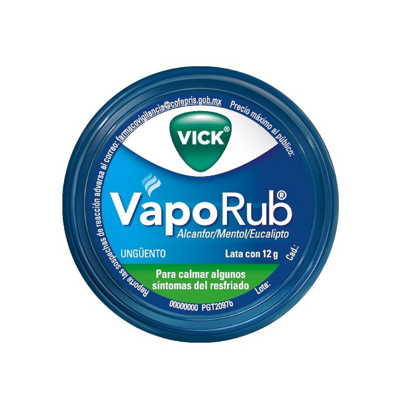 VICKS 12 GRAM VAPORUB 24ct DISPLAY / UOM DSP
