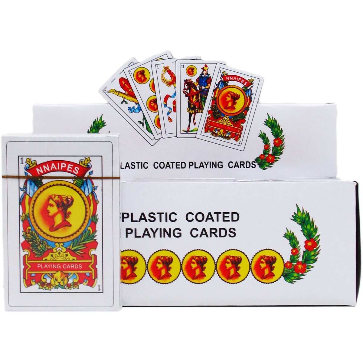 SPANISH PLAYING CARDS IMP. DISPLAY / UOM DSP