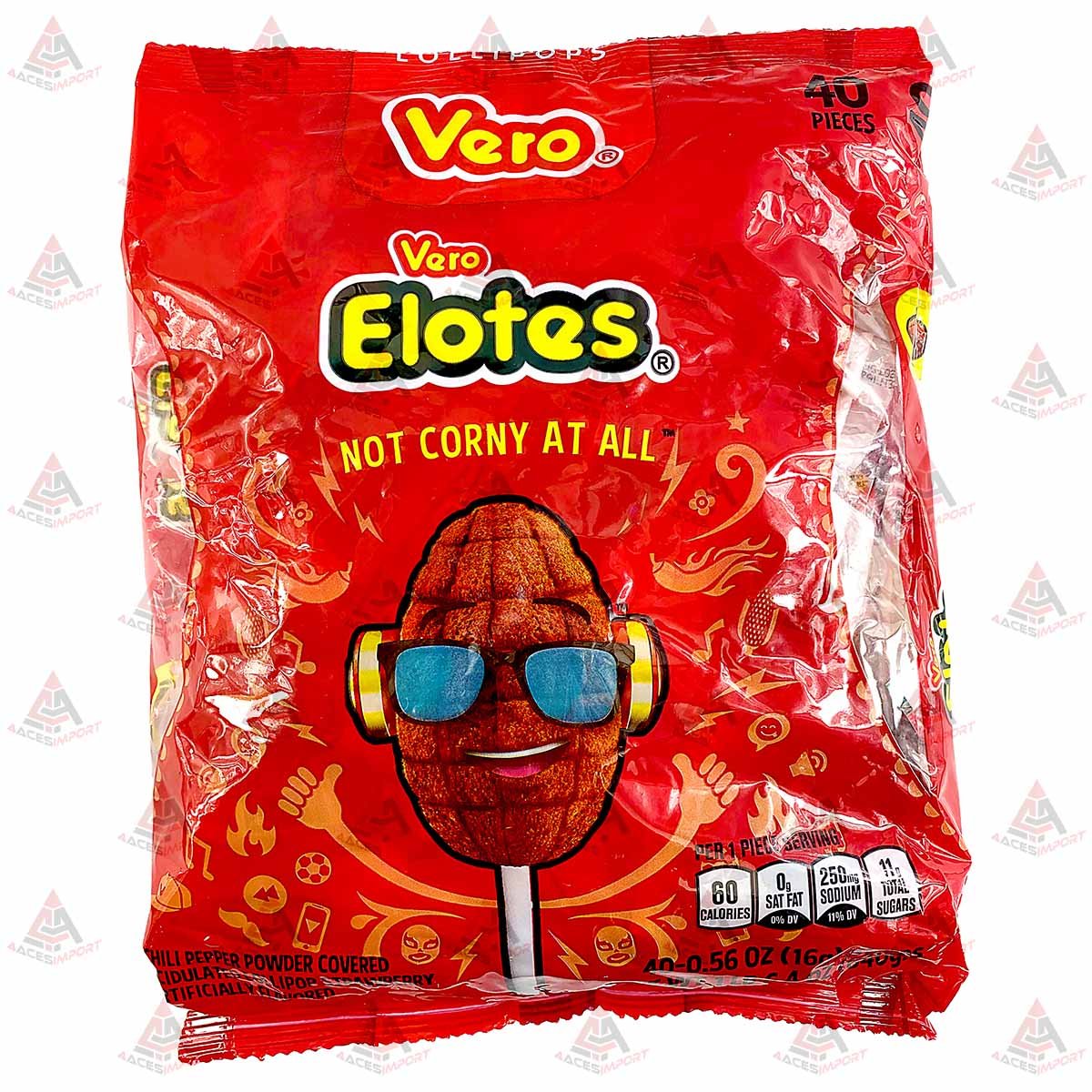 DMX VERO ELOTES CHILE 40PC CASE 7 BAGS / UOM C7