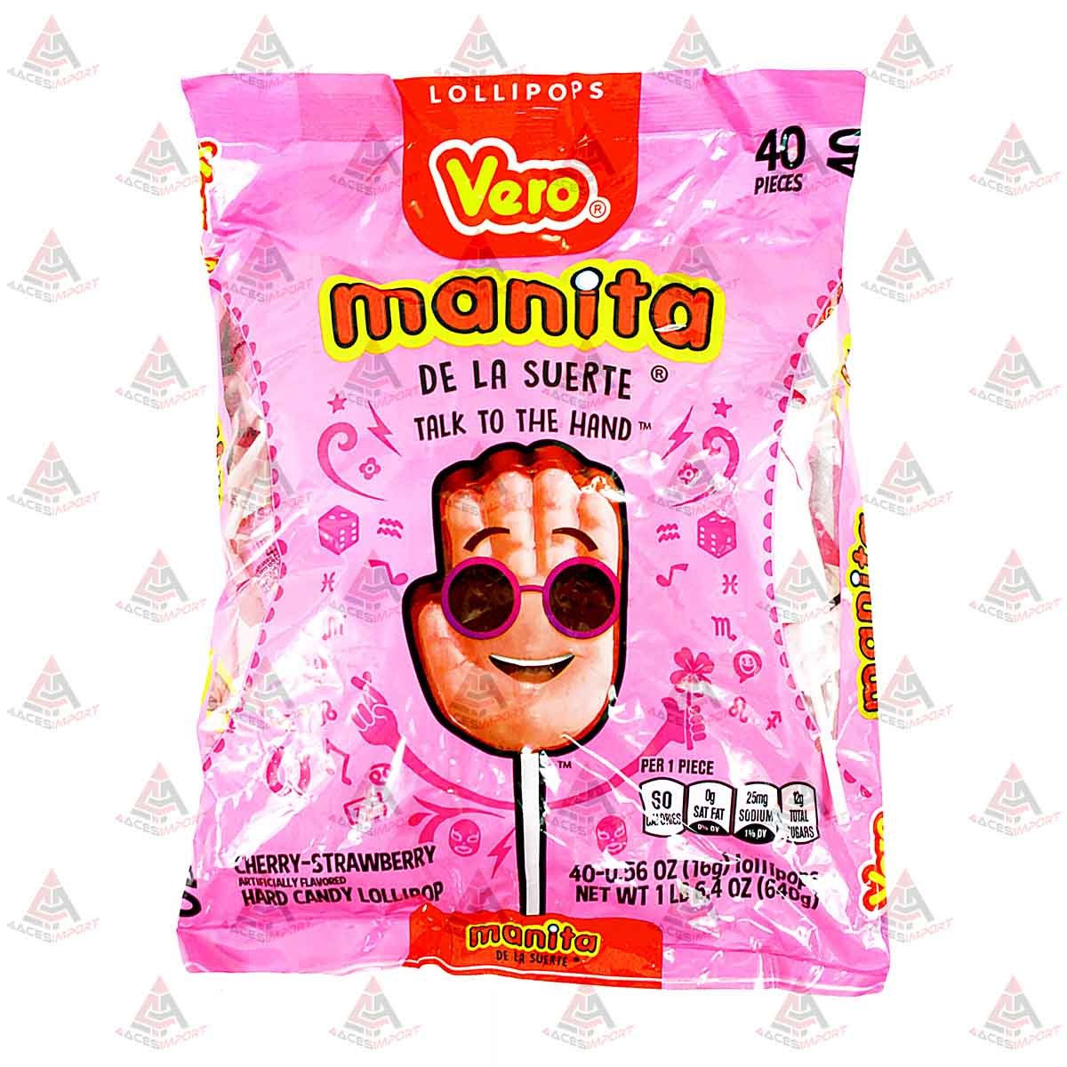 DMX VERO MANITA DELA SUERTE 40PC CASE 7 BAGS / UOM C7