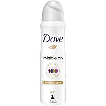 DOVE SPRAY 150ML INVISIBLE DRY CS6 / UOM C6