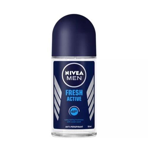 NIVEA DEO ROLL ON MEN FRESH ACTIVE 50ml PK6 / UOM C24
