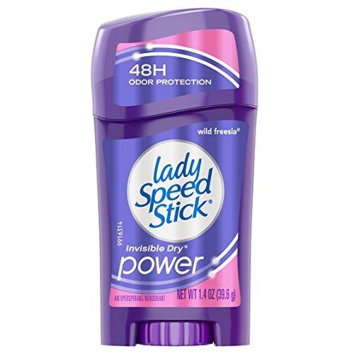 LADY SPEED STICK INV DRY AP-DEO WILD FREESIA 1.4 OZ PK6 / UOM C12