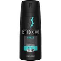 AXE BODY SPRAY APOLLO 150ml CS6 / UOM C6