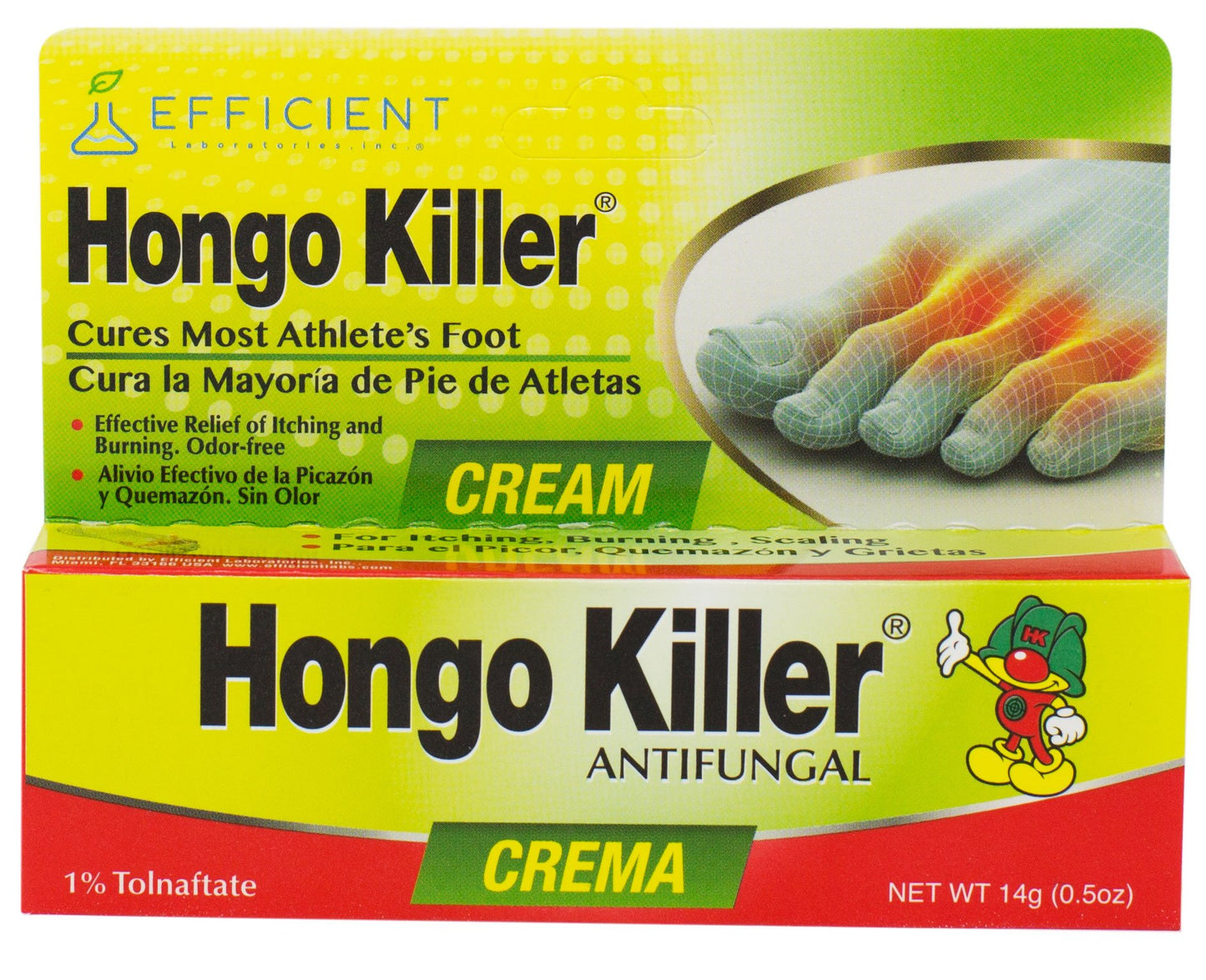 HONGO KILLER ANTIFUGAL CREAM 0.5 OZ. PK3 / UOM C24