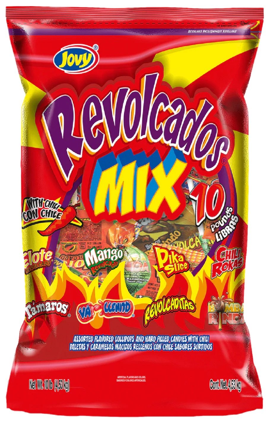 DMX JOVY REVOLCADO PINATERO MIX 10LB CASE 4 / UOM C4