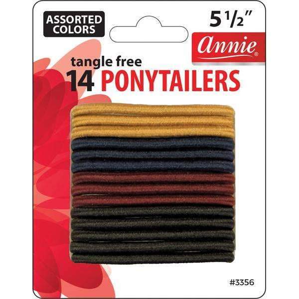 ANNIE NO TANGLE PONYTAILERS DIA. 1.75 14CT ASST COLOR CS12 / UOM M432