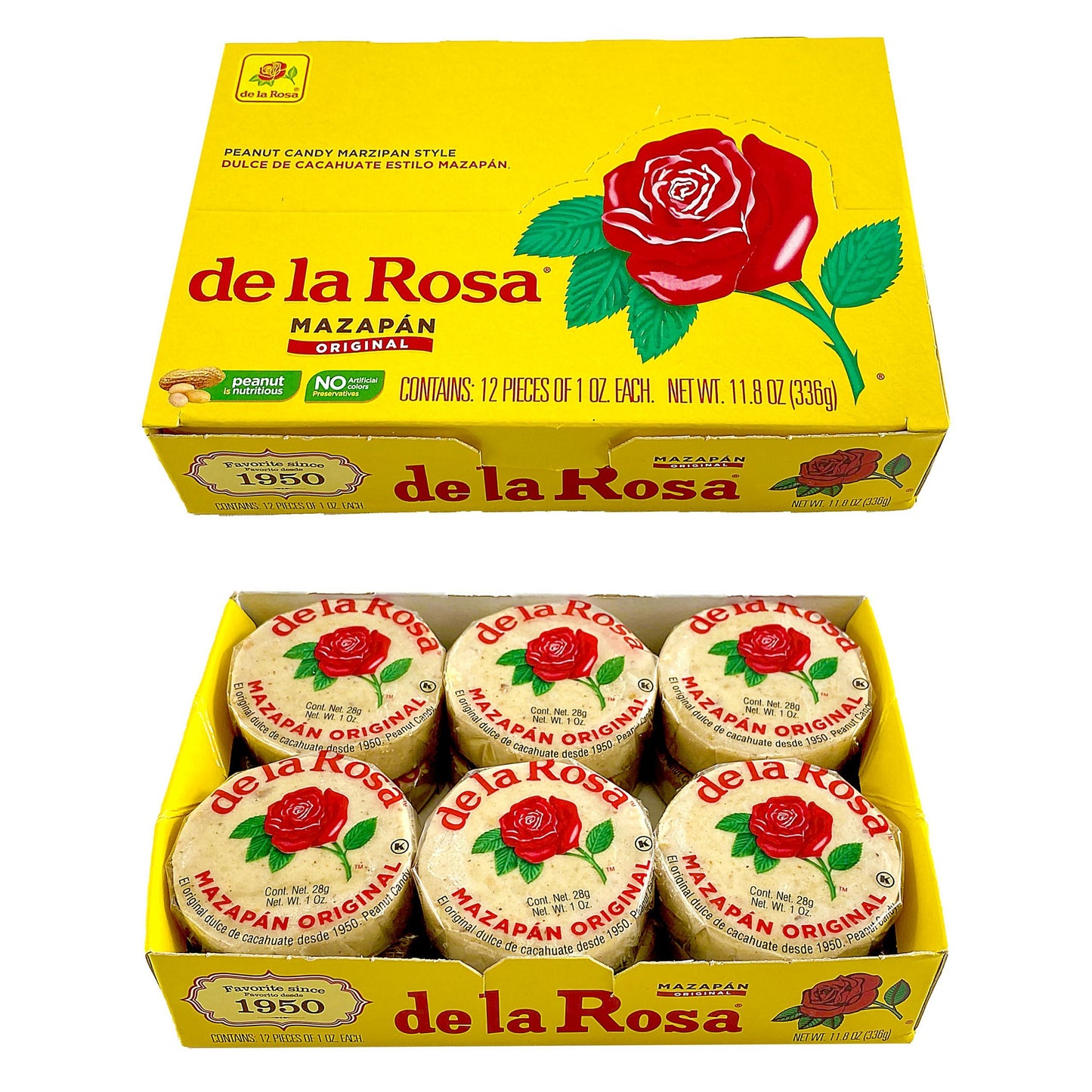 DMX DE LA ROSA MAZAPAN 12CT DISPLAY-PK6 / UOM M48